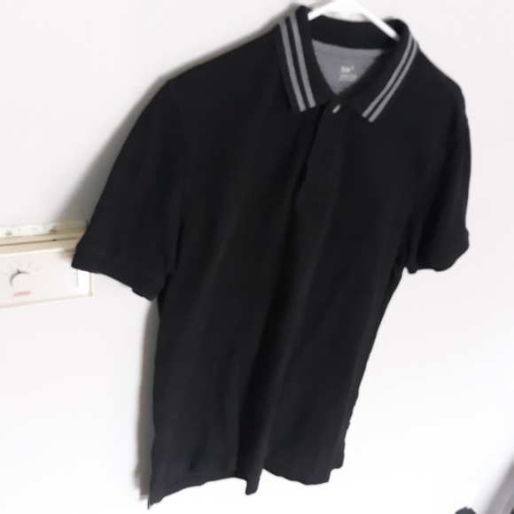 GAP Small Black Short Sleeve Polo - Picture 4 of 7
